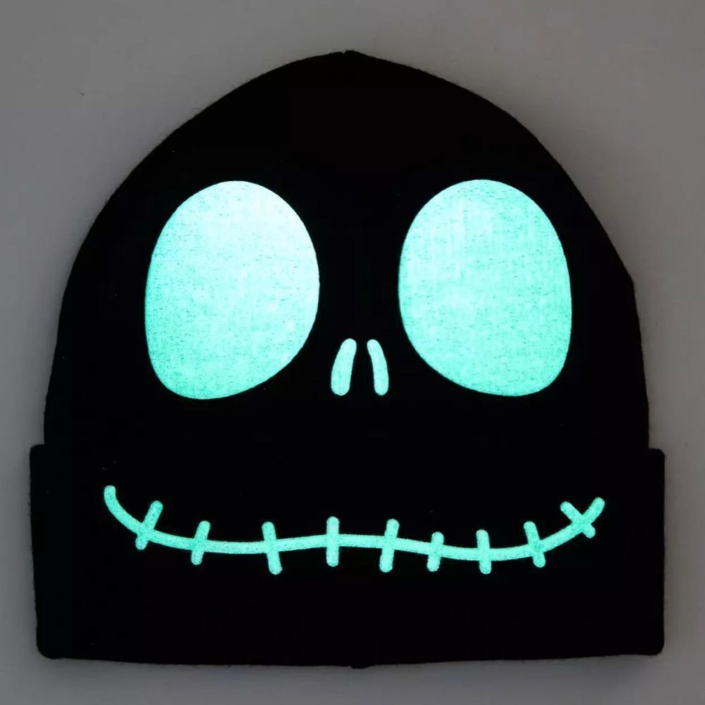 Nightmare Before Christmas Jack Skellington Glow in the Dark Beanie Unisex